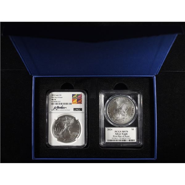 2024 AMERICAN SILVER EAGLES PCGS & NGC