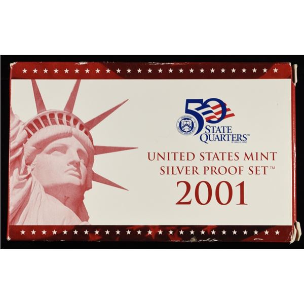 2001 SILVER PROOF SET