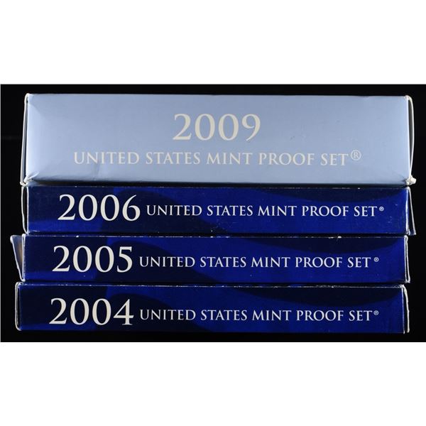 2004-2006 & 2009 PROOF SETS