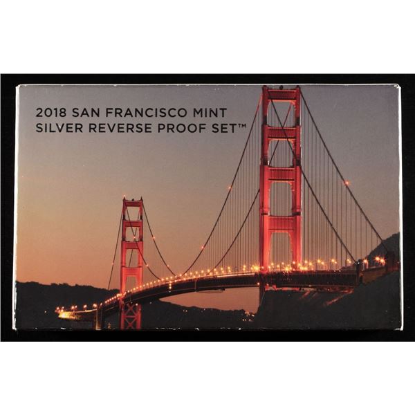 2018 SILVER REVERSE PROOF SET