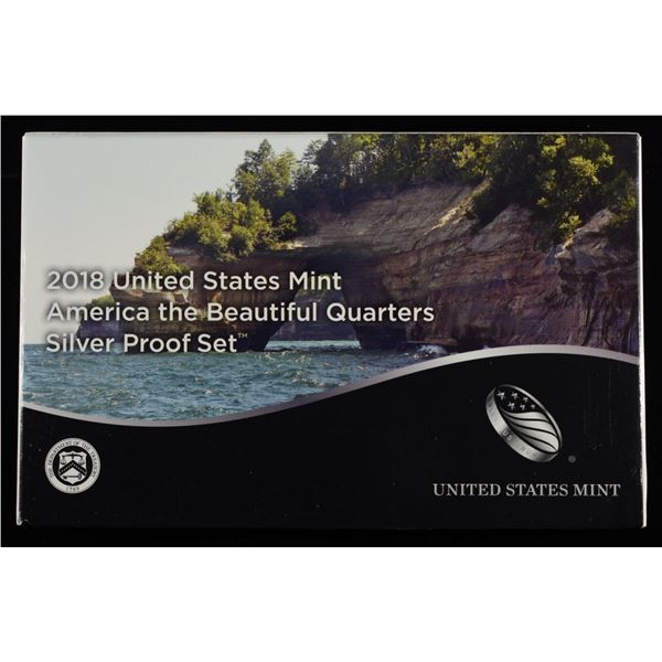2018 AMERICA THE BEAUTIFUL SILVER PROOF SET