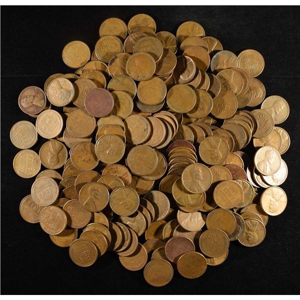 200 "S" MINT WHEAT CENTS