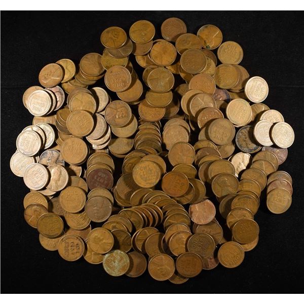 (250) WHEAT CENTS FROM THE 1930'S