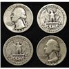 Image 2 : (20) 90% SILVER WASHINGTON QUARTERS
