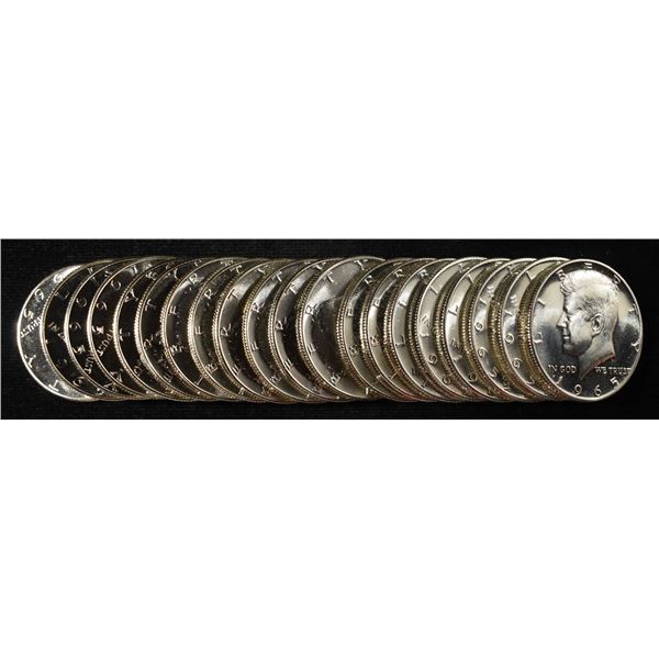 1965 KENNEDY HALF DOLLARS SMS ROLL