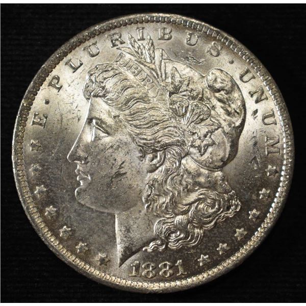 1881-O MORGAN DOLLAR BU
