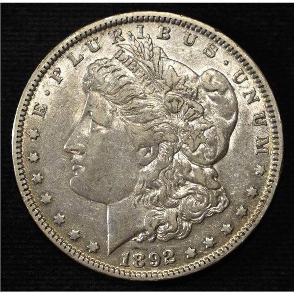 1892-O MORGAN DOLLAR XF/AU