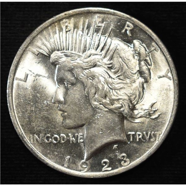 1923 PEACE DOLLAR BU