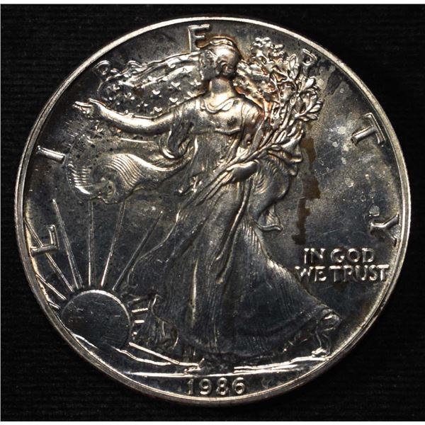 1986 AMERICAN SILVER EAGLE