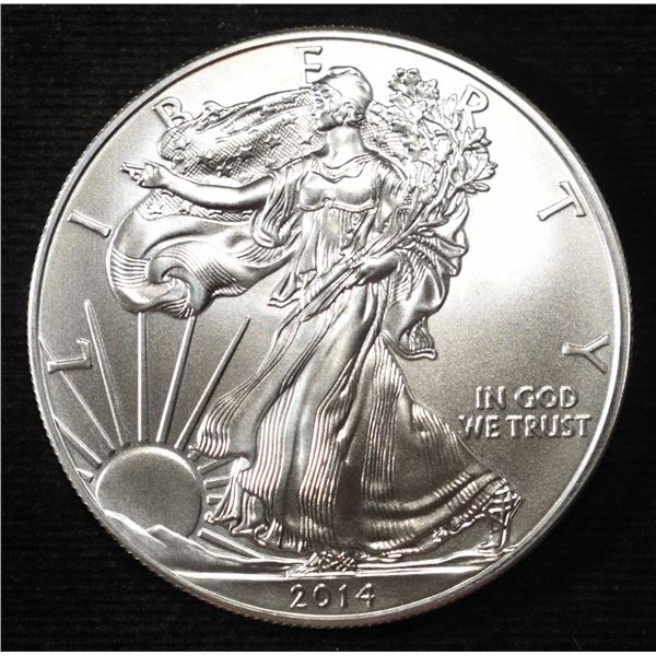 2014 AMERICAN SILVER EAGLE
