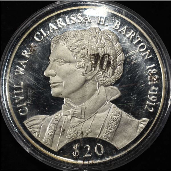 CIVIL WAR APPROX 0.7 OZ .999 SILVER ROUND