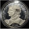 Image 1 : CIVIL WAR APPROX 0.7 OZ .999 SILVER ROUND
