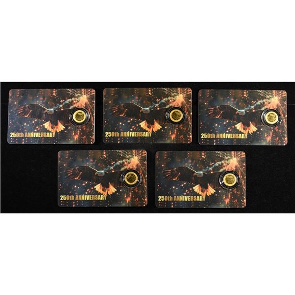 (5) 2026 NIUE 50C 1/1000TH .9999 GOLD