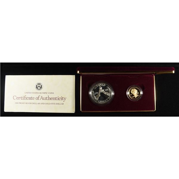 1988 OLYMPIC COMMEM SET