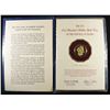 Image 1 : 1975 PANAMA 100 BALBOA GOLD WITH CERT