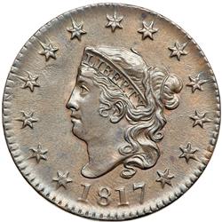 1817 N-8 R2. Mouse Top PCGS graded MS62 Brown