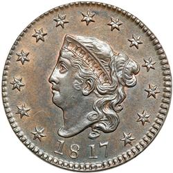 1817 N-9 R2 PCGS MS63 Brown