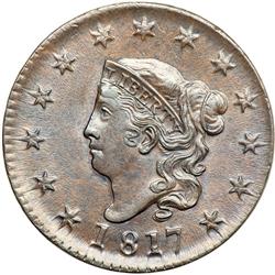 1817 N-11 R1 PCGS graded MS64 Brown