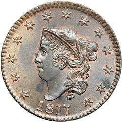 1817 N-13 R1PCGS graded MS64 Red & Brown