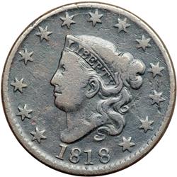 1818 N-7 R1 VG7. Rotated Reverse.