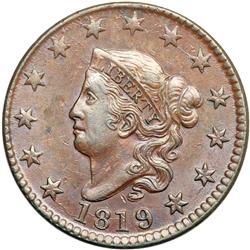 1819 N-2 R1 EF45. Large Date.