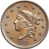 Image 1 : 1837 Coronet Head 1C PCGS MS65 BR