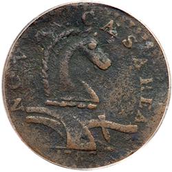 1787 New Jersey Maris 54-k R3 Serpent Head ICG g