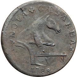1788 New Jersey Maris 78-dd Running Fox type R2