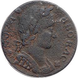 1787 Nova Eborac Breen-986 ICG graded F12 details, c