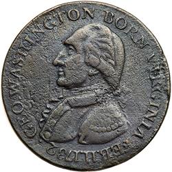 (1792) Washington Born Virginia in Copper Breen-1239