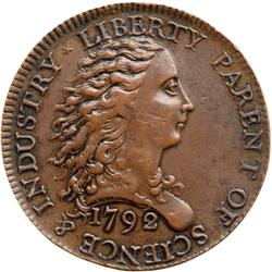 1792 Birch Cent Electrotype Copy