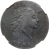 Image 1 : 1793 S-1 R4 Chain AMERI. NGC graded VF Details, cor