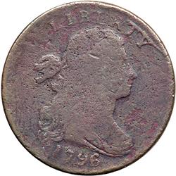 1796 S-105 R5- Draped Bust