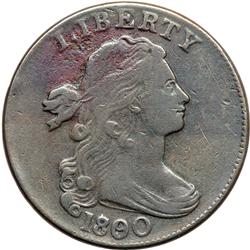 1800/79 S-196 R1 Overdate 80 over 79, Style II Hair