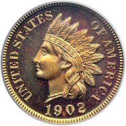 1902 Indian Head 1C PCGS PF66RD CAM