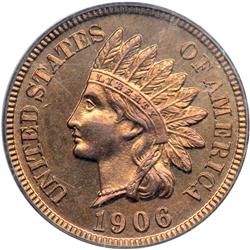 1906 Indian Head 1C PCGS PF65 RD