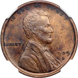 1909-S VDB NGC graded AU Details