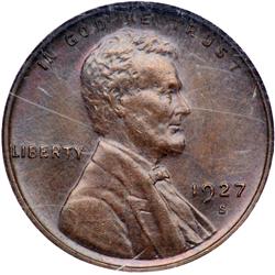 1927-S Lincoln 1C NGC MS65BN