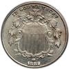 Image 1 : 1882 Shield 5C PCGS MS64