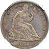 Image 1 : 1873-CC Liberty Seated 50C. No Arrows NGC VF35