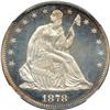 Image 1 : 1878 Liberty Seated 50C NGC PF66