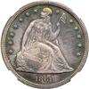 Image 1 : 1861 Liberty Seated $1 NGC PF66