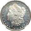 Image 1 : 1878 Morgan $1. 8 Tail Feathers NGC MS62