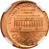 Image 2 : 1999 Lincoln 1c Struck 10% Off Center NGC MS64RD Mint E