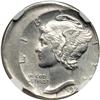 Image 1 : (1920)-D Mercury Dime Struck 15% Off-Center NGC graded