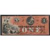 Image 1 : New York, NY. Chemical Bank. $1.00 June 1, 1858 PCGS VF