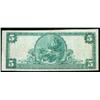 Image 2 : 1902, $5 National Bank Note. The 1st NB of Hollywood, C