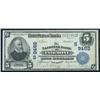 Image 1 : 1902, $5 National Bank Note. The National Bank of Fairm