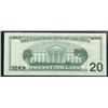 Image 2 : 1999, $20 Federal Reserve Note Filled Star at UL Serial