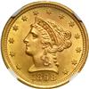 Image 1 : 1898 $2.50 Liberty NGC MS66